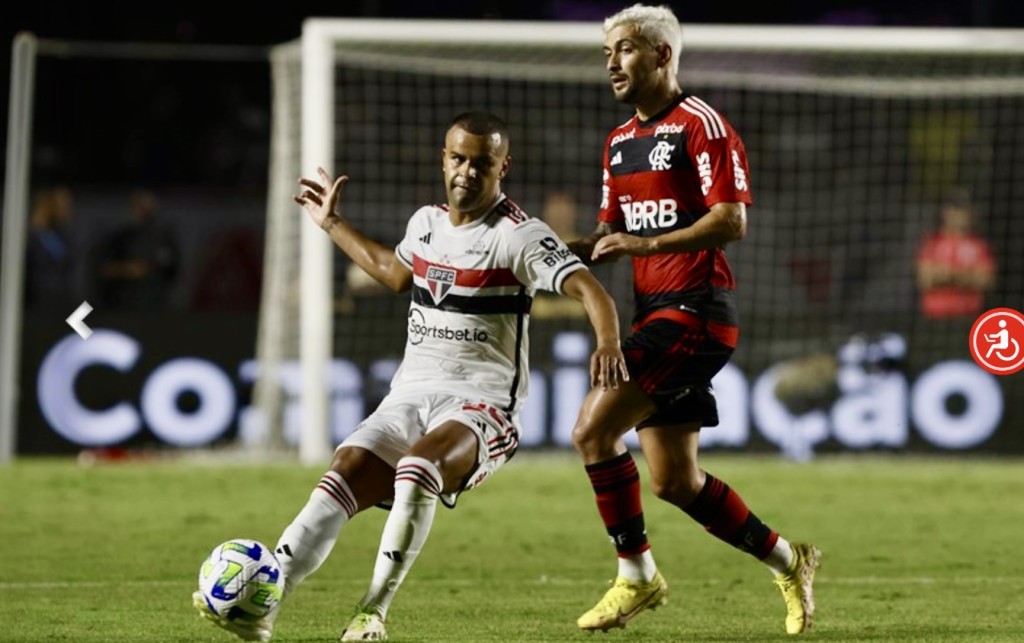 São Paulo x Flamengo ao vivo 06/12/2023 - Brasileirão Série A